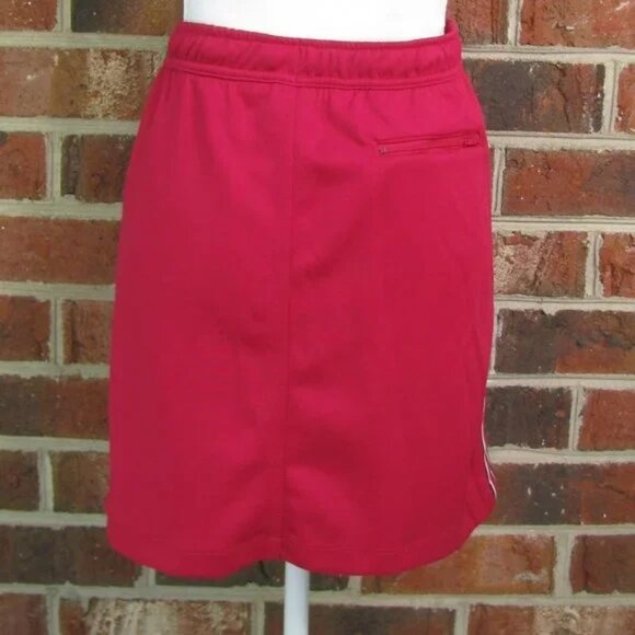 Nike womens athleisure skirt zip pockets Large 12 14 soft stretch luxury … - Picture 4 of 4